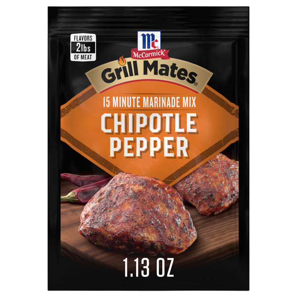 McCormick® GRILL MATES Chipotle Pepper Marinade Seasoning Mix  DestGlow