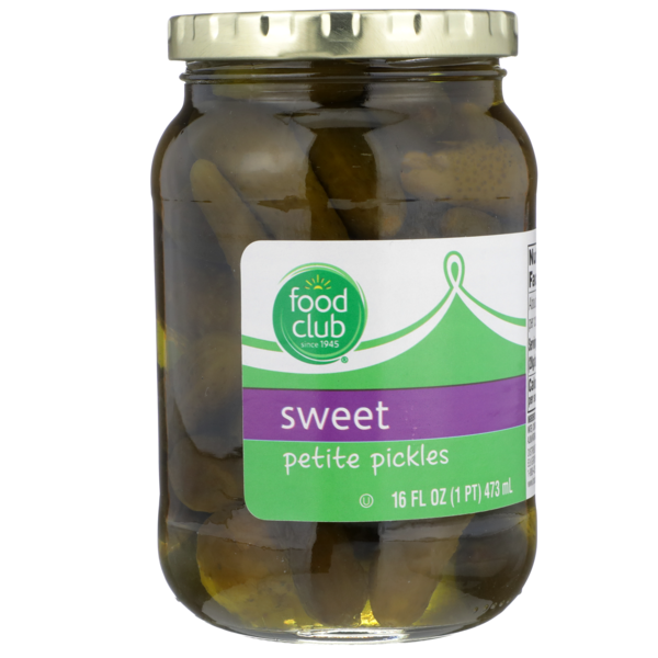 Food Club Sweet Petite Pickles  DestGlow