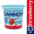 Dannon Fruit on the Bottom Strawberry Low Fat Yogurt, Gluten Free Snacks with Real Strawberry Pieces, Good Source of Calcium and Vitamin D, 5.3 OZ Yogurt Container  DestGlow
