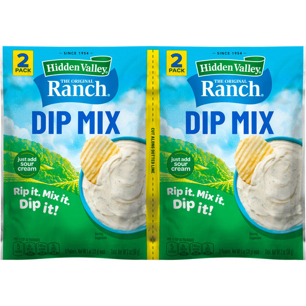 Hidden Valley Original Ranch Dips Mix, Gluten Free  DestGlow