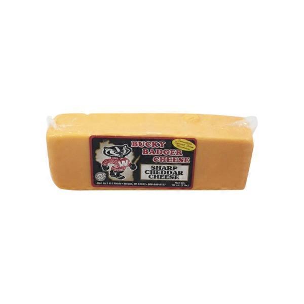 Bucky Badger Sharp Cheddar Cheese  DestGlow