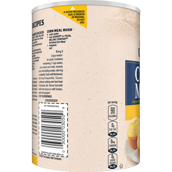 Quaker Corn Meal, Yellow  DestGlow