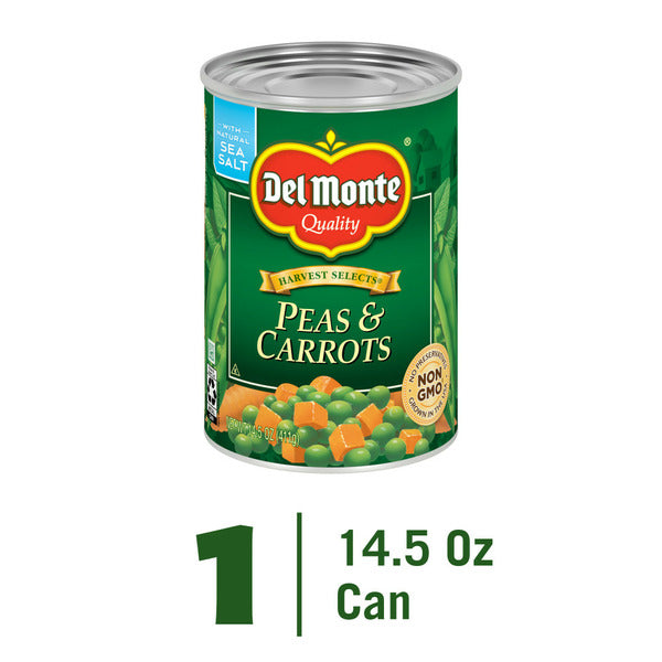 Del Monte SPECIAL BLENDS Peas &amp; Carrots, Canned Vegetables  DestGlow