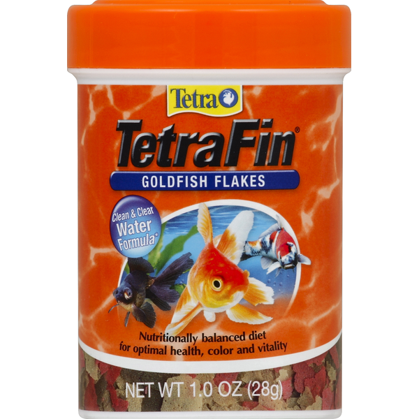 Tetra Goldfish Flakes  DestGlow