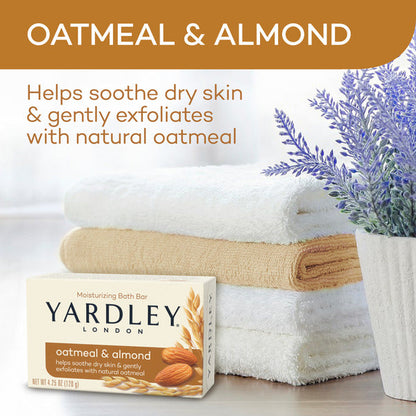 Yardley London Oatmeal &amp; Almond Moisturizing Bath Bar