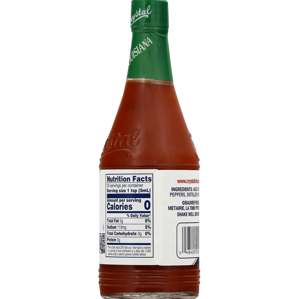 Crystal Hot Sauce, Louisiana&