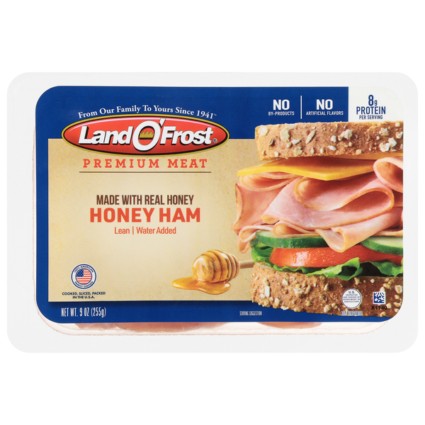 Land O’Frost Premium Lunch Meat Honey Ham  DestGlow