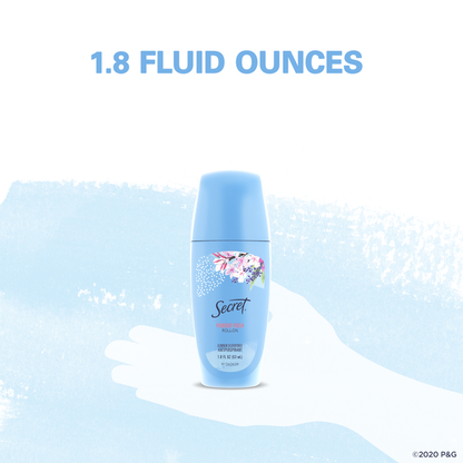 Secret Roll-On Antiperspirant and Deodorant, Powder Fresh Scent