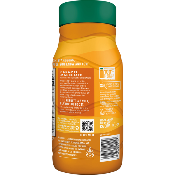 Starbucks Espresso Beverage, Caramel Macchiato, Chilled  DestGlow