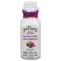 Pillars Drinkable Greek Yogurt, Pre &amp; Probiotics, ...
️  DestGlow