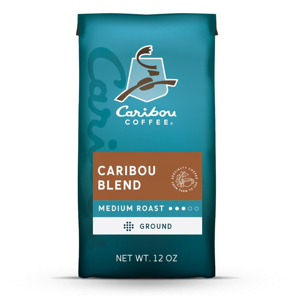 Caribou Coffee Caribou Blend, Medium Roast Ground Coffee, Bag  DestGlow
