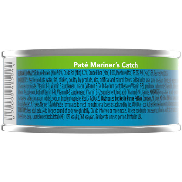 Purina Friskies Pate Wet Cat Food, Mariner&