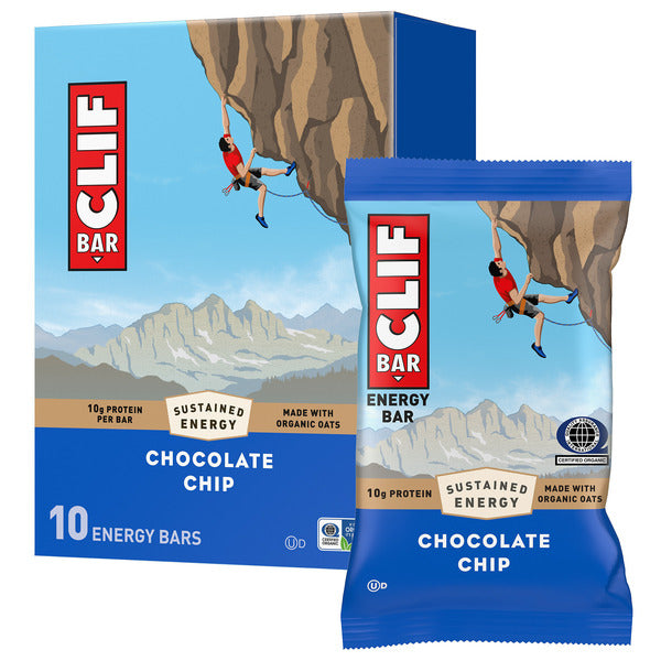 CLIF BAR Chocolate Chip Energy Bars