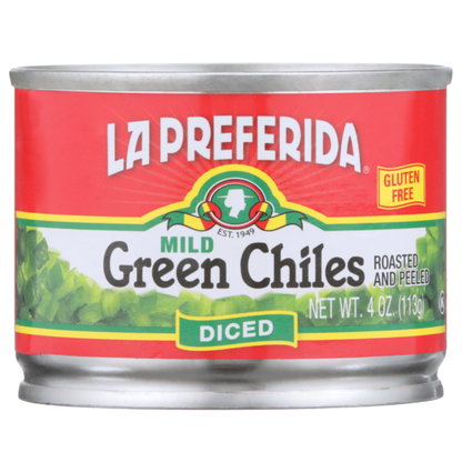 La Preferida Mild Diced Green Chiles, Roasted &amp; Peeled  DestGlow