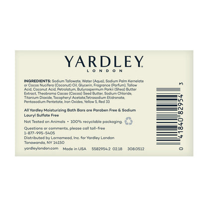Yardley London Cocoa Butter Moisturizing Bath Bar