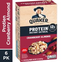 Quaker Protein Instant Oatmeal Cranberry Almond️  DestGlow