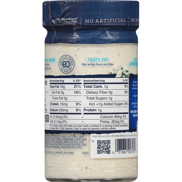 Litehouse Chunky Blue Cheese Dressing &amp; Dip  DestGlow