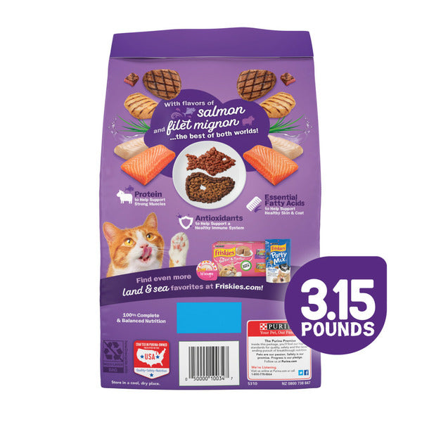 Purina Friskies Dry Cat Food, Surfin&