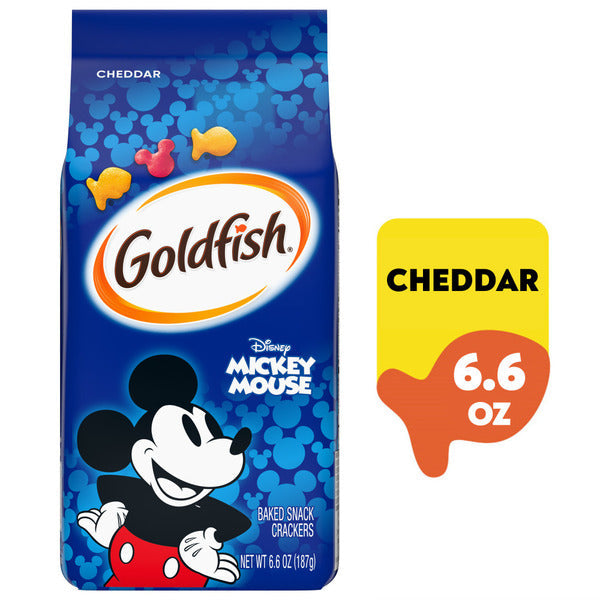 Pepperidge Farm Goldfish Disney Mickey Mouse Cheddar Crackers  DestGlow
