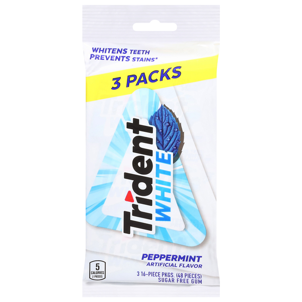 Trident Gum, Peppermint  DestGlow