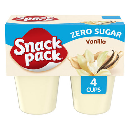 Snack Pack Zero Sugar Vanilla Pudding Cups