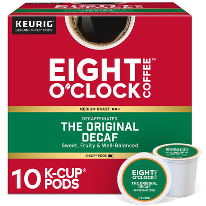 Eight O’Clock The Original Decaf K-Cup Pods  DestGlow