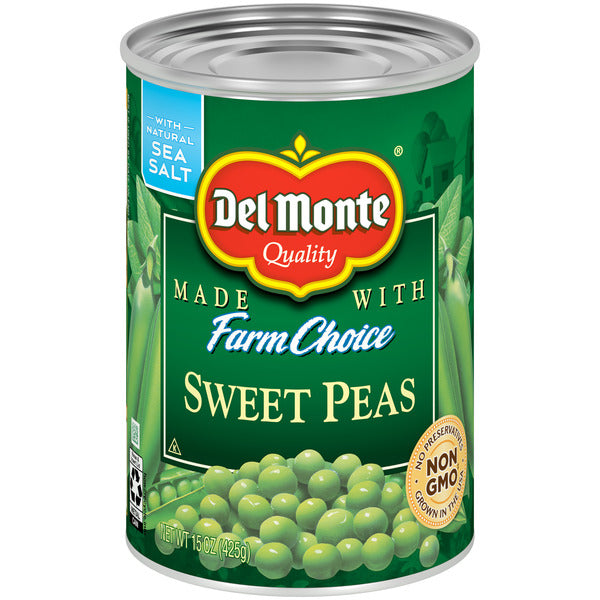 Del Monte Sweet Peas Canned Vegetables  DestGlow