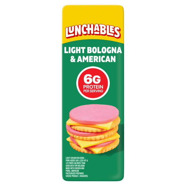 Lunchables Light Bologna &amp; American