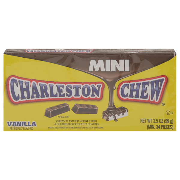 Charleston Chew Candy, Vanilla, Mini  DestGlow