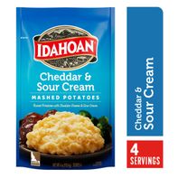 Idahoan® Cheddar &amp; Sour Cream Mashed Potatoes️  DestGlow
