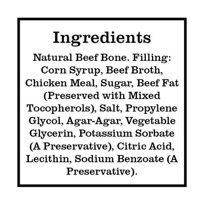 RedBarn Filled Bone Beef Flavor, Large