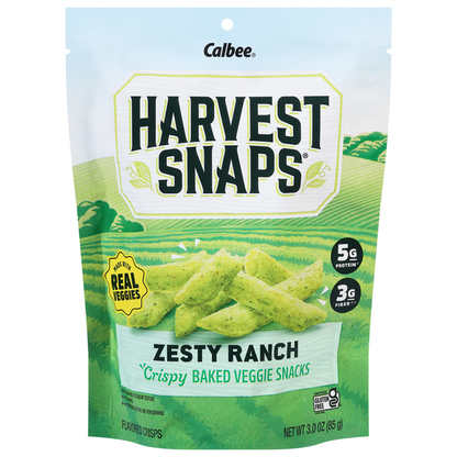 Harvest Snaps Crispy Baked Zesty Ranch Veggie Snacks