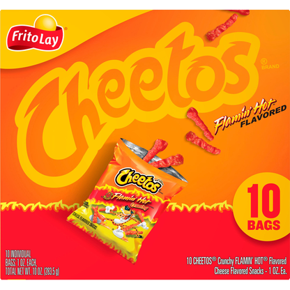 Cheetos Cheese Flavored Snacks, Flamin&