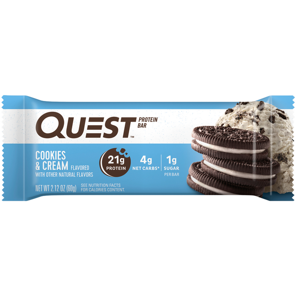 Quest Protein Bar, Cookies &amp; Cream Flavor
