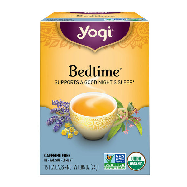 Yogi Tea Herbal Tea, Bedtime, Supports Sleep, Caffeine Free  DestGlow