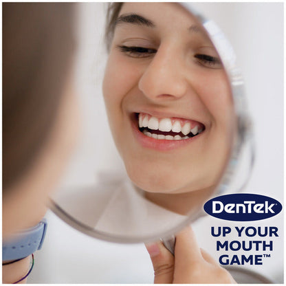 DenTek Floss Picks Triple Clean Advanced Clean Mouthwash Blast