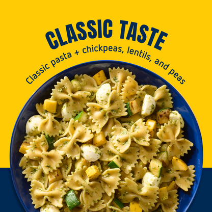 Barilla Protein+ (Plus) Farfalle Pasta - Plant Based Pasta - Made from Lentils, Chickpeas &amp; Peas