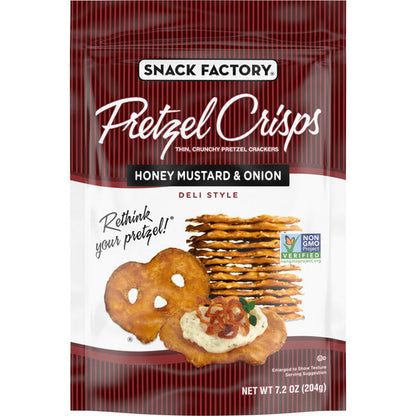 Snack Factory  Honey Mustard and Onion Pretzel Crisps