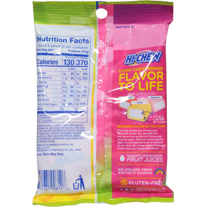 Hi-Chew Fruit Chews, Sweet &amp; Sour Mix