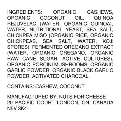 Nuts For Cheese Black Garlic, Organic &amp; Dairy-Free Cheese