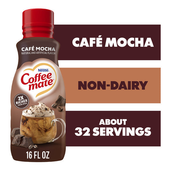 Coffee mate Caf Mocha Flavored Coffee Creamer  DestGlow
