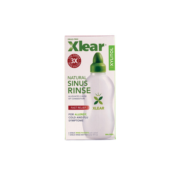 Xlear Sinus Rinse Natural, Fast Relief with Moisturizing Xylitol  DestGlow