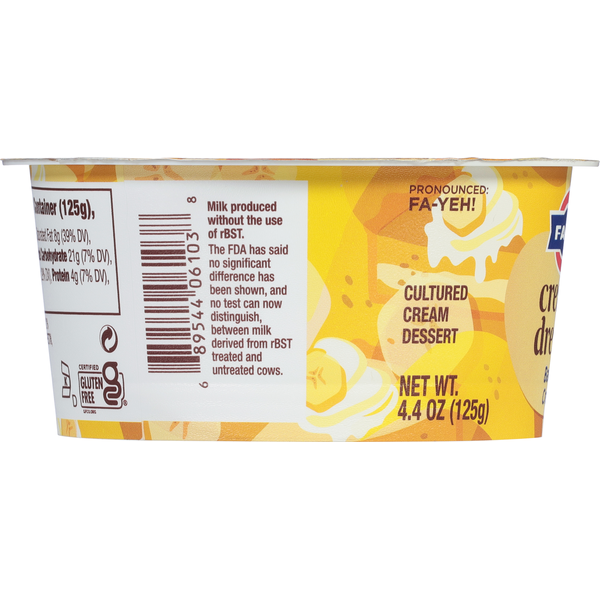 FAGE Banana Cultured Cream Dessert  DestGlow