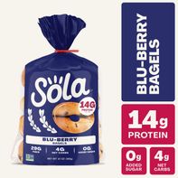 SOLA Blu-Berry Bagels, Non-GMO, No Added Sugar️  DestGlow