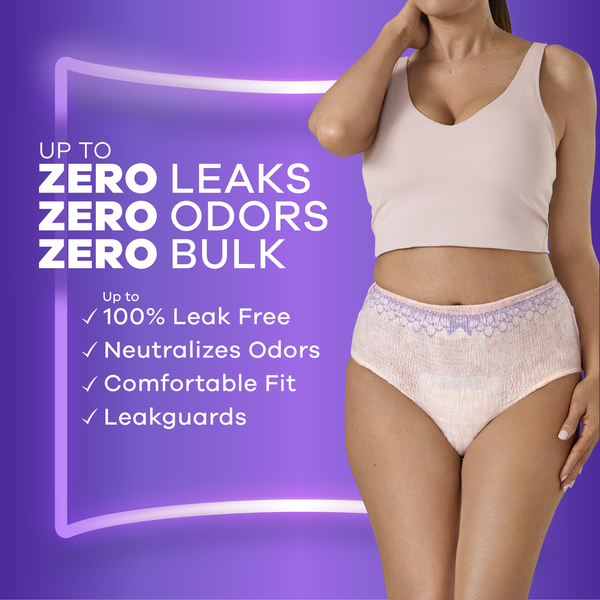Always Discreet Incontinence Underwear, Maximum  DestGlow