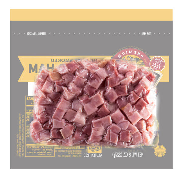 Kentucky Legend Hickory Smoked Cubed Ham  DestGlow