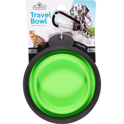 Paw-rific Travel Bowl, 20 Ounce