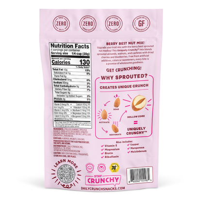 Daily Crunch Snacks Cherry Berry Nut Medley