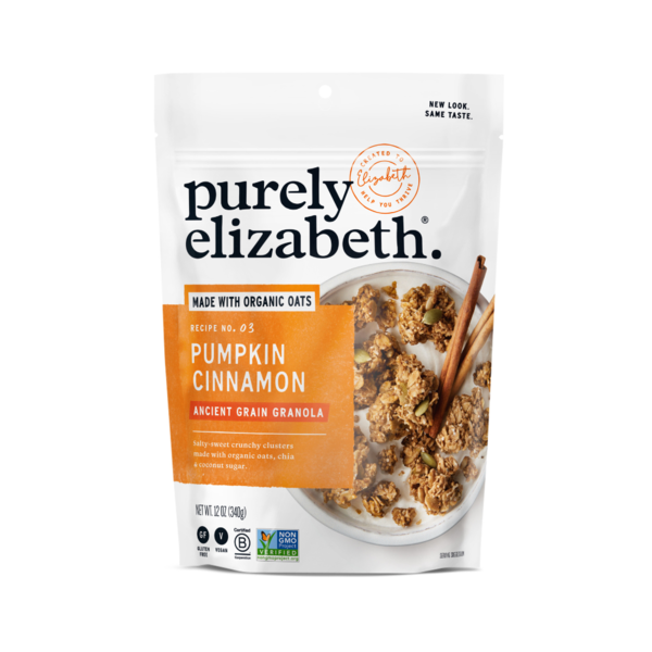 Purely Elizabeth Pumpkin Cinnamon Ancient Grain Granola  DestGlow