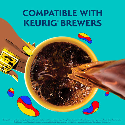 Café Bustelo Espresso Style Dark Roast Coffee, Keurig K-Cup Pods